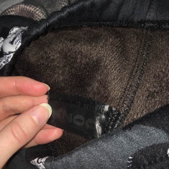 Fluffy panda-animal leggings XS/S - Picture 5 of 5